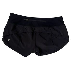 lululemon athletica Black Athletic Shorts for Performance